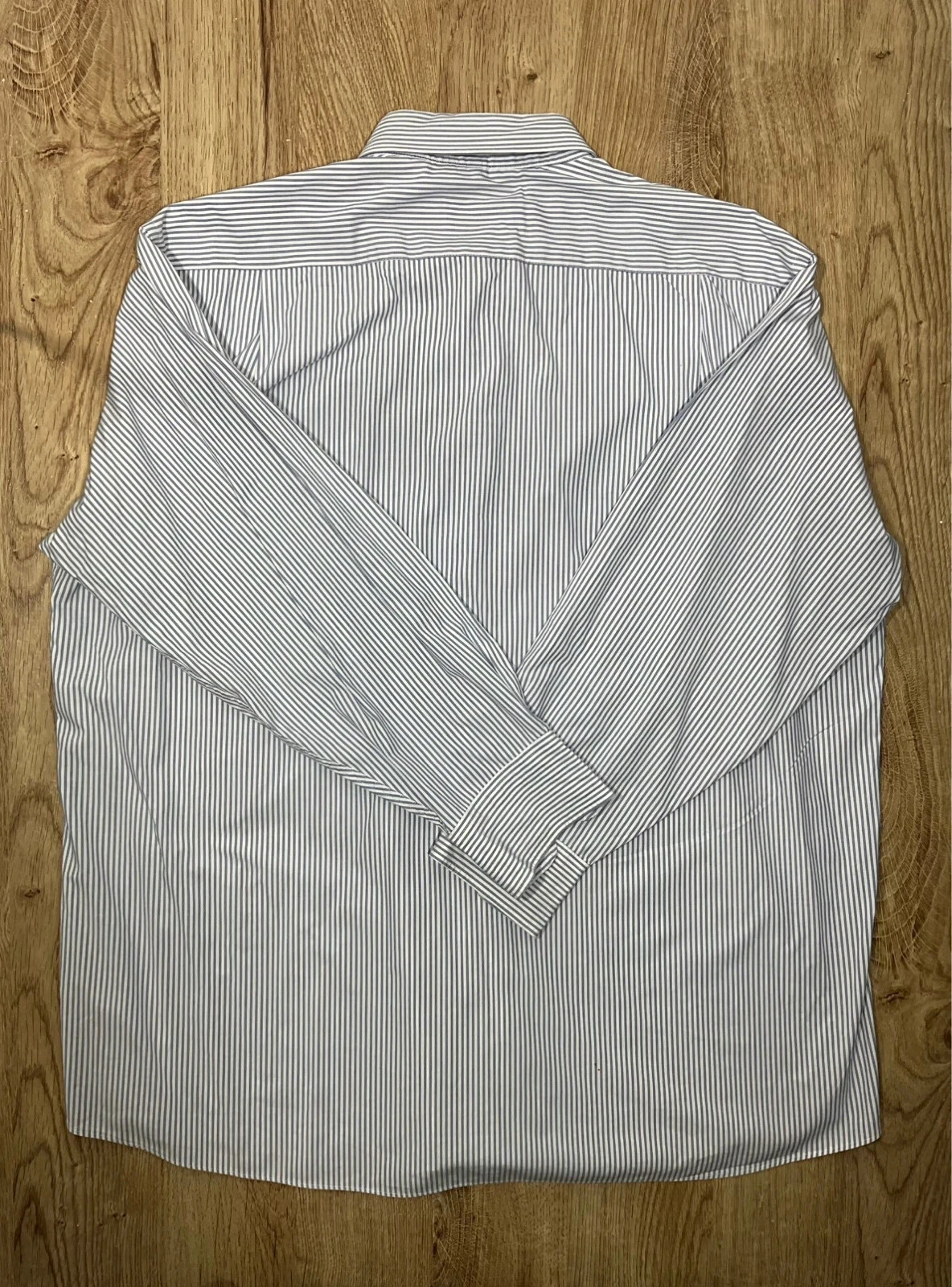 Chemise Tommy Hilfiger Regular Fit XL Chic Rayée Bleu Blanc – photo 7